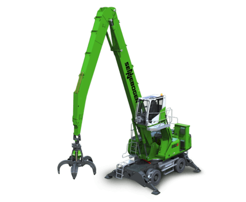 SENNEBOGEN Elektroumschlagmaschine Elektrobagger 830 E mit Mehrschalengreifer