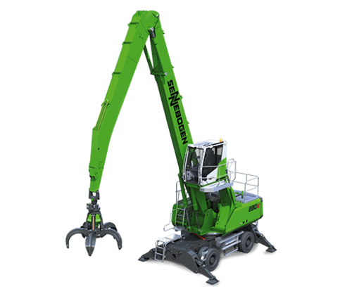 SENNEBOGEN Umschlagmaschine Umschlagbagger 830 E mit Mehrschalengreifer