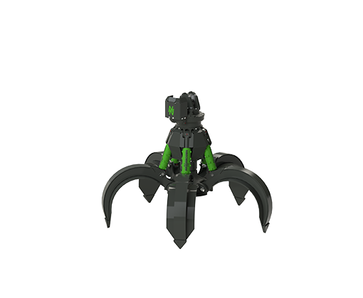 SENNEBOGEN Mehrschalengreifer für Umschlagmaschinen und Umschlagbagger